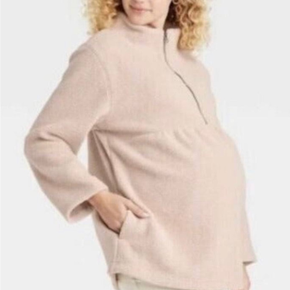 Isabel • Maternity Sherpa Fleece